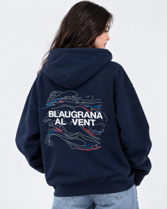 "BLAUGRANA AL VENT" - Hoodie