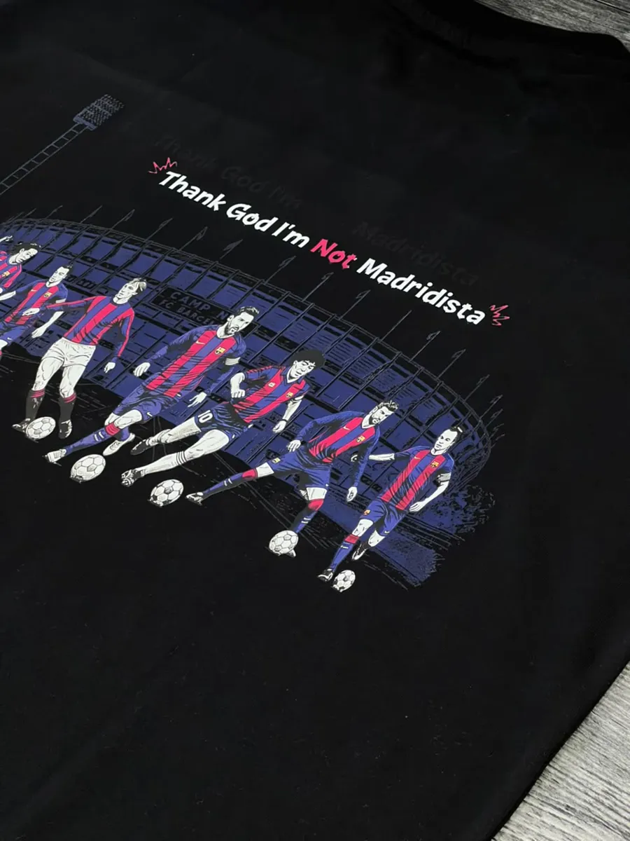 THANK GOD I'M NOT MADRIDISTA - T-Shirt