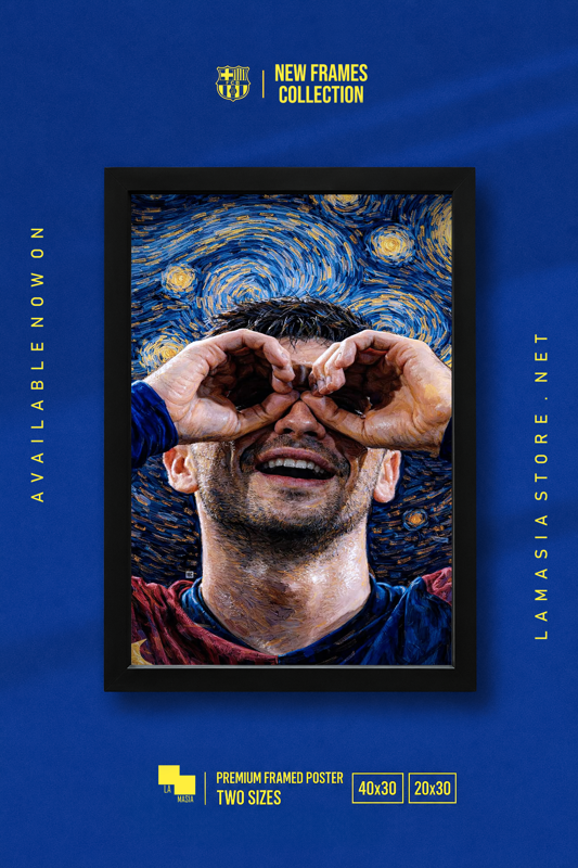 Starry Night "Pedri" Frame