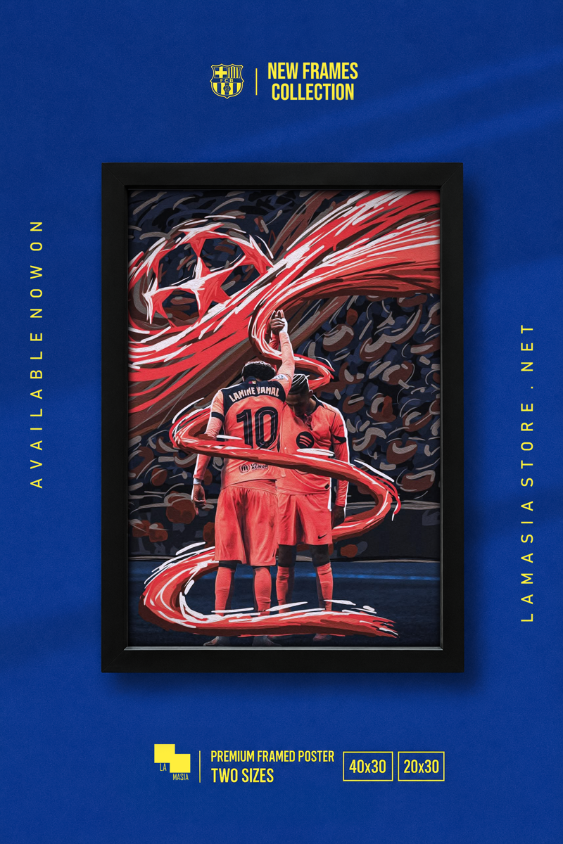 UCL 2 "Yamal & Raphinha" Frame