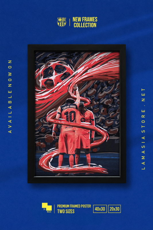 UCL 2 "Yamal & Raphinha" Frame