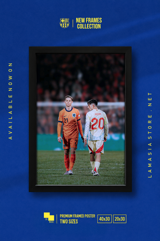 "De Jong & Pedri" Frame