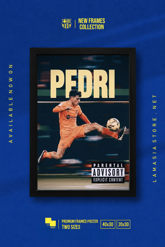 "Pedri" 3 Frame