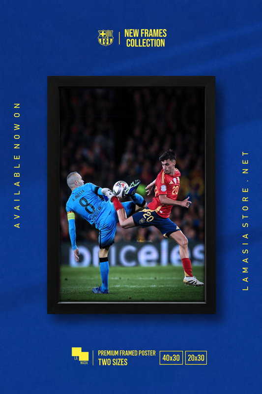 "Pedri & Iniesta" Frame