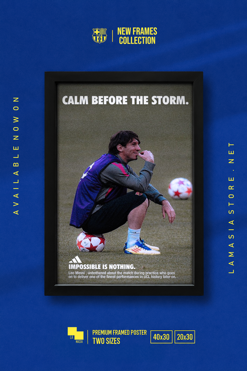 "CALM BEFORE THE STORM" Frame